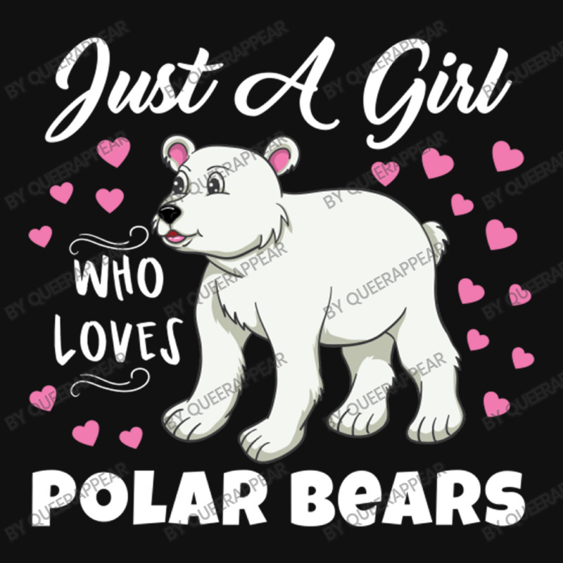 Just A Girl Who Loves Polar Bears For Polar Bear L Baby Beanies by queerappear | Artistshot