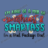 Im  Kind Of A Mix Of Sweetheart And Smartass Lightweight Hoodie | Artistshot