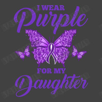 I Wear Purple For My Daughter For Epilepsy Warrior Vintage T-shirt | Artistshot