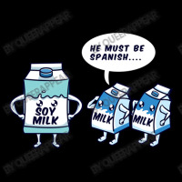 He Must Be Spanish Soy Milk For New Soy Milk Lover Youth Jogger | Artistshot