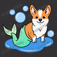 Corgi Mermaid For Corgi Lover Vintage Hoodie | Artistshot