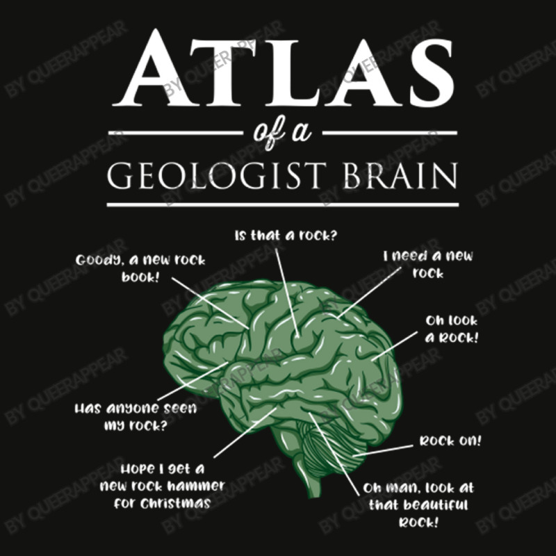 Atlas Of A Geologist Brain For Geology Lover Scorecard Crop Tee by queerappear | Artistshot