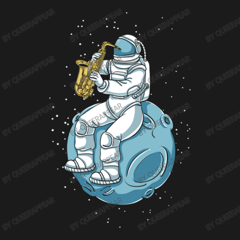 Astronaut Playing Saxophone For Saxophone Lover Full-length Apron | Artistshot