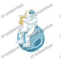 Astronaut Playing Saxophone For Saxophone Lover Sticker | Artistshot