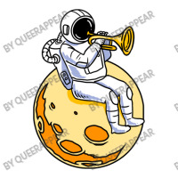 Astronaut Playing Trumpet For Trumpet Player Raglan Crop Top | Artistshot