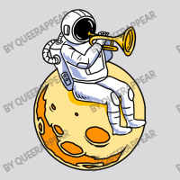 Astronaut Playing Trumpet For Trumpet Player Women's Triblend Scoop T-shirt | Artistshot