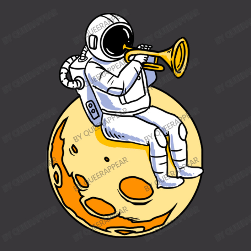 Astronaut Playing Trumpet For Trumpet Player Ladies Curvy T-Shirt by queerappear | Artistshot