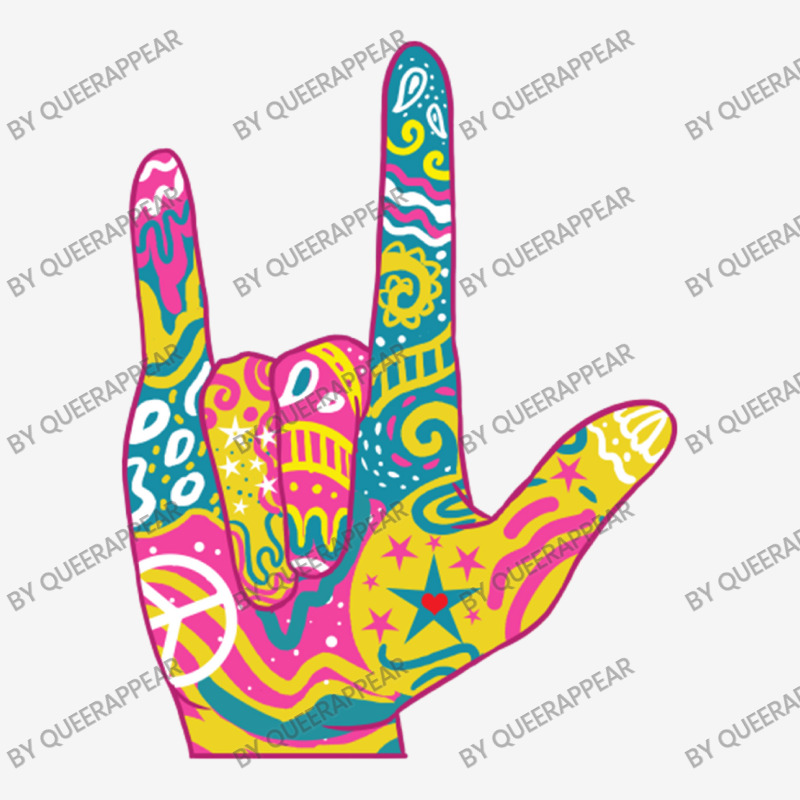 American Sign Language I Love You For Deaf Awarene Youth 3/4 Sleeve by queerappear | Artistshot