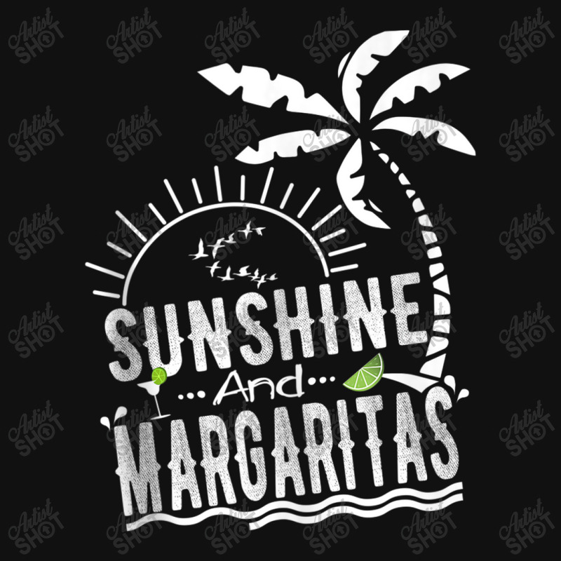 Sunshine And Margaritas Summer Vacation Landscape Canvas Print | Artistshot