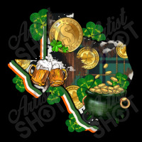 Texas Map St Patrick's Day Lightweight Hoodie | Artistshot