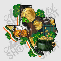 Texas Map St Patrick's Day Hoodie & Jogger Set | Artistshot