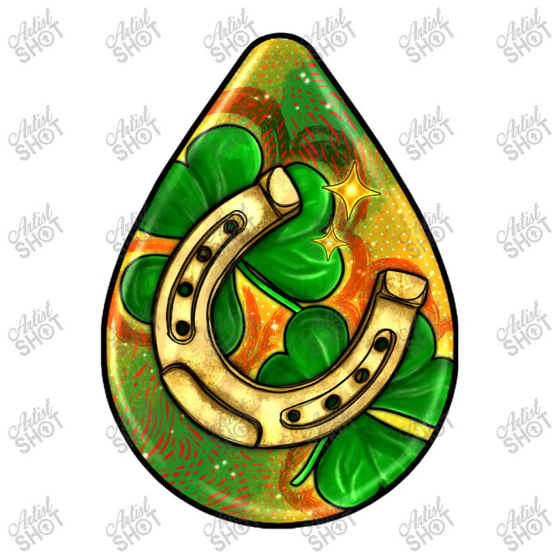 St.patrick's Teardrop Earrings 3/4 Sleeve Shirt by FaDigitalArtStudio | Artistshot