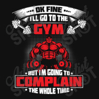 Ok Fine Gym Nation Graphic T-shirt | Artistshot