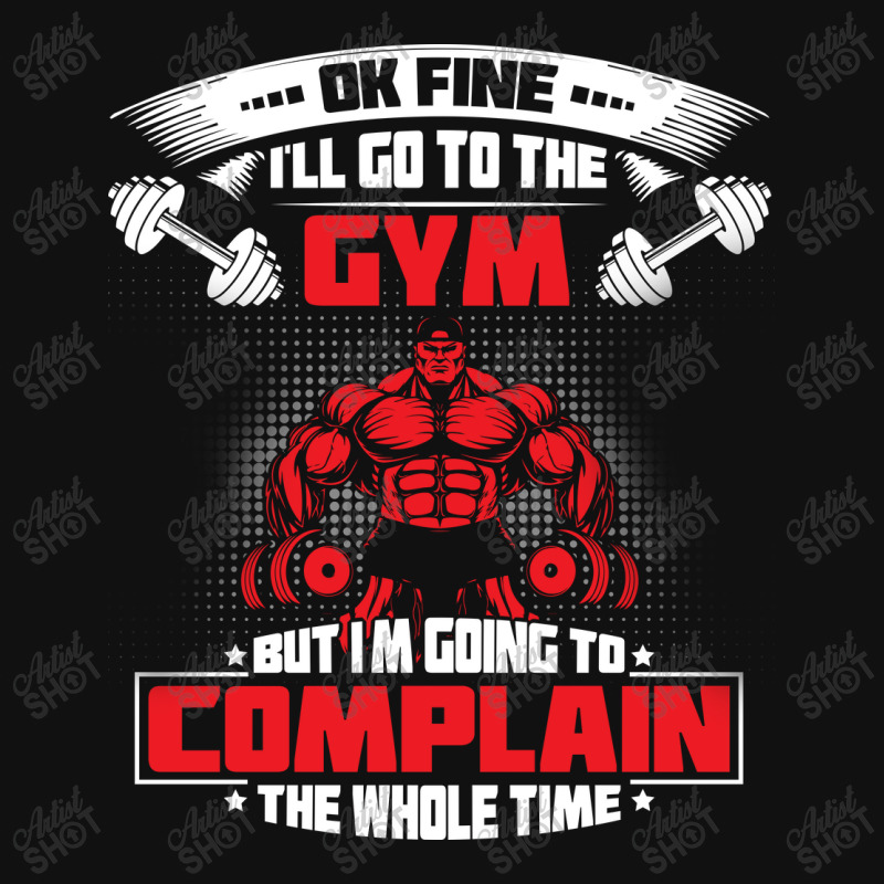 Ok Fine Gym Nation Graphic T-shirt | Artistshot