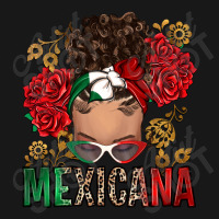 Mexicana Latina Messy Bun Flannel Shirt | Artistshot