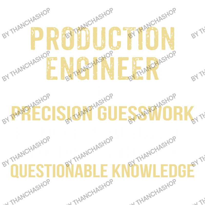 Production Engineer I Do Precision Guesswork. Funny Gift Debie Paper Bag - 10 X 5 X 13 | Artistshot