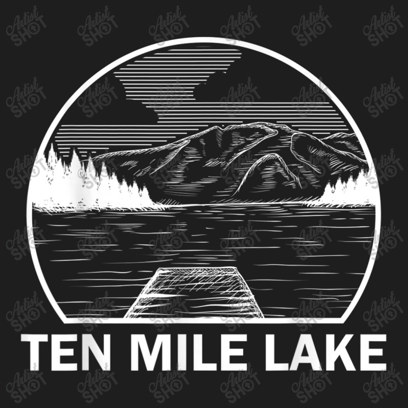 Ten Mile Lake Funny Fishing Camping Summer Classic T-shirt by YenNgoc | Artistshot