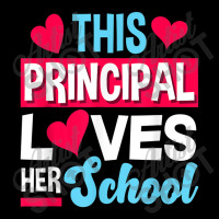 This Principal Loves Her School Teacher Adjustable Cap | Artistshot