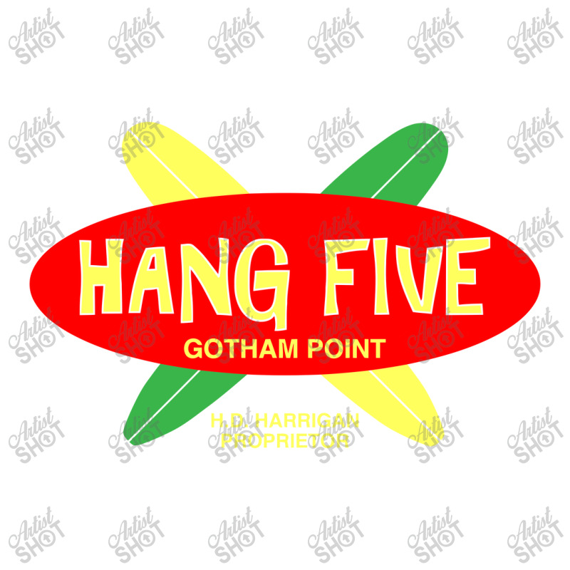 Hang Five (dark Variant)   Adam West Double Wine Paper Bag - 6 1/2 X 3 1/2 X 12 3/8 | Artistshot