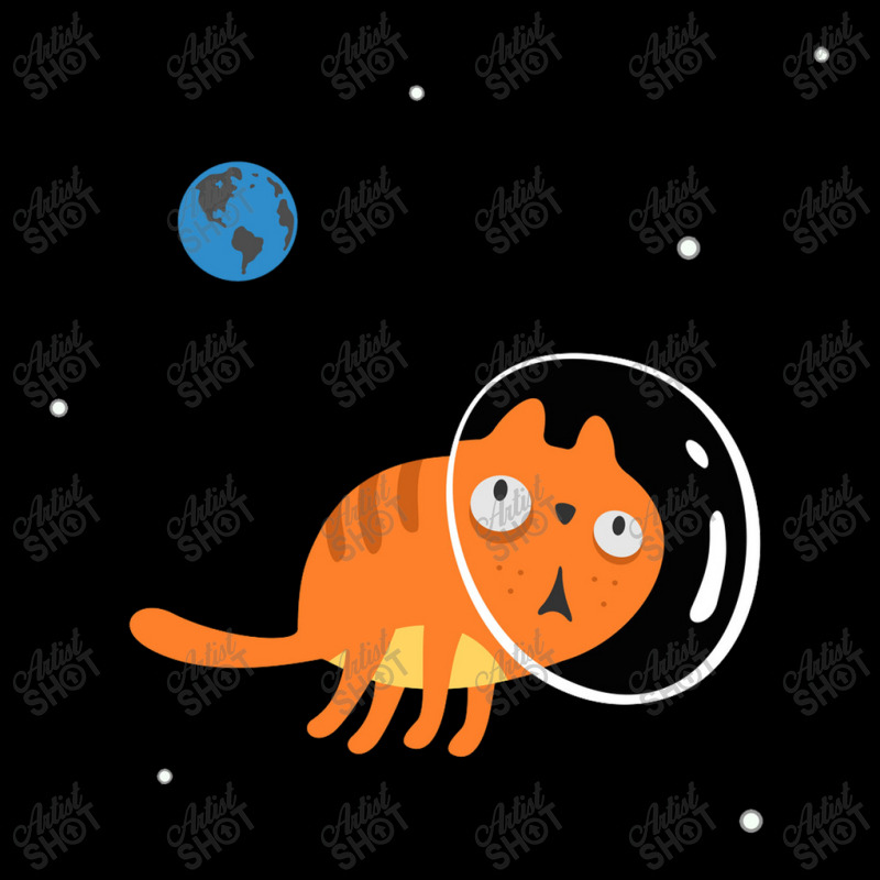 Space Cat, Universe, Kitten, Halloween,nying, Retro, Funny Cat V-Neck Tee by Johnsonh | Artistshot