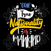 Our True Nationality Is Mankind Youth Sweatshirt | Artistshot