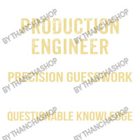 Production Engineer I Do Precision Guesswork. Funny Gift Star Paper Bag - 13 X 7 X 13 | Artistshot