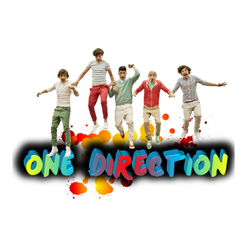 One Direction Take Out Paper Bag - 14 X 10 X 15 1/2 | Artistshot