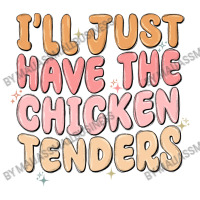 I'll Just Have The Chicken Tenders Cub Paper Bag - 8 X 4 1/2 X 10 1/4 | Artistshot