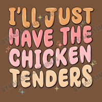 I'll Just Have The Chicken Tenders Square Leatherette Patch | Artistshot