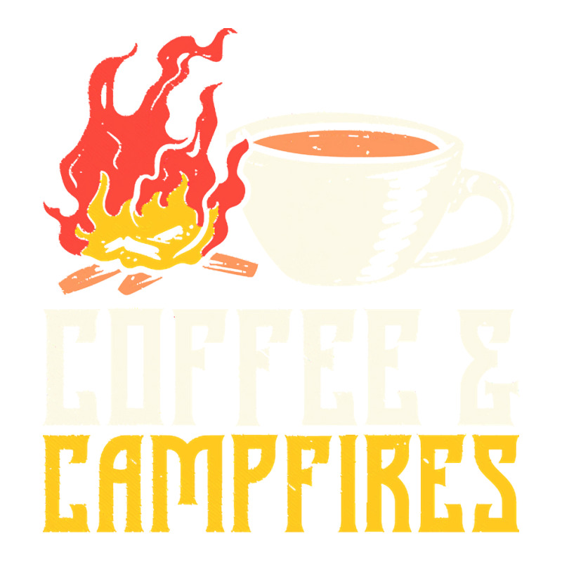 Campfire T  Shirt Coffee And Campfires T  Shirt Cub Paper Bag - 8 X 4 1/2 X 10 1/4 | Artistshot