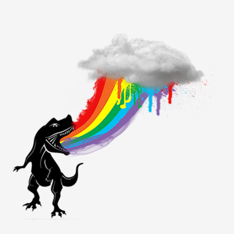 Rainbow Dinosaur Toddler Hoodie | Artistshot