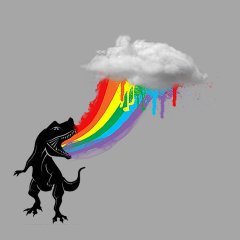 Rainbow Dinosaur Toddler Sweatshirt | Artistshot