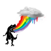 Rainbow Dinosaur Youth Hoodie | Artistshot