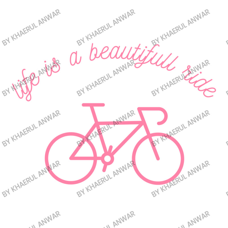 Life Is A Beautifull Ride, Funny Bicycle Star Paper Bag - 13 X 7 X 13 | Artistshot