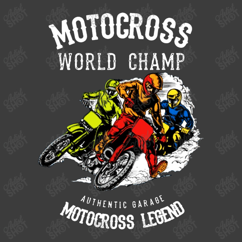 Motocross World Champ Men's Polo Shirt by BananaTees | Artistshot