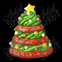 Green Chocolate Christmas Cookie Cake Adjustable Cap | Artistshot