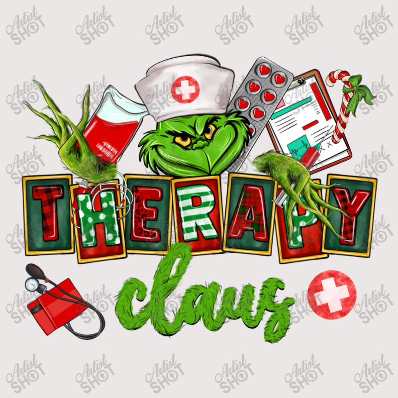 Therapy Claus Pocket T-Shirt by CowGirlArtShop | Artistshot