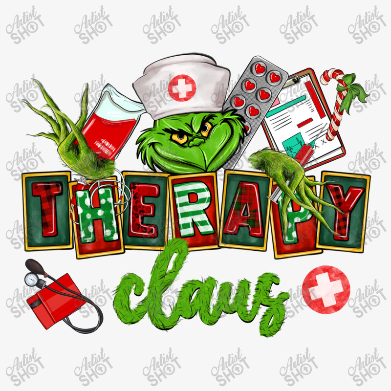 Therapy Claus Ladies Fitted T-Shirt by CowGirlArtShop | Artistshot