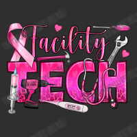 Breast Cancer Facility Tech Adjustable Cap - Leatherette Patch | Artistshot