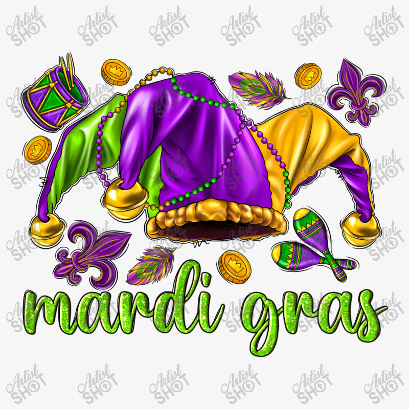 Mardi Gras With Jester Champion Hoodie by NancyCooperArtShop | Artistshot