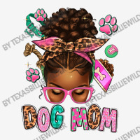 Afro Messy Bun Dog Mom Adjustable Cap | Artistshot