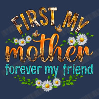 First My Mother Forever My Friend With Daisies Men Denim Jacket | Artistshot