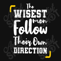 The Wisest Men Follow Their Own Direction Baby Beanies | Artistshot