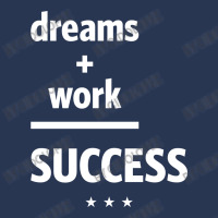 Dreams Work Success | Motivational Quote Ladies Denim Jacket | Artistshot