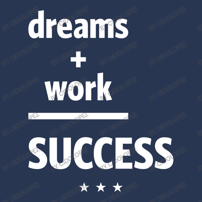 Dreams Work Success | Motivational Quote Ladies Denim Jacket by cidolopez | Artistshot