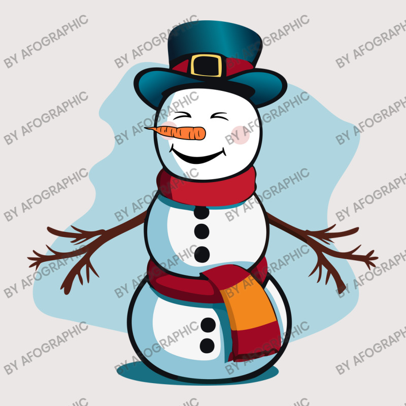 Happy Snowman Pocket T-Shirt by afographic | Artistshot