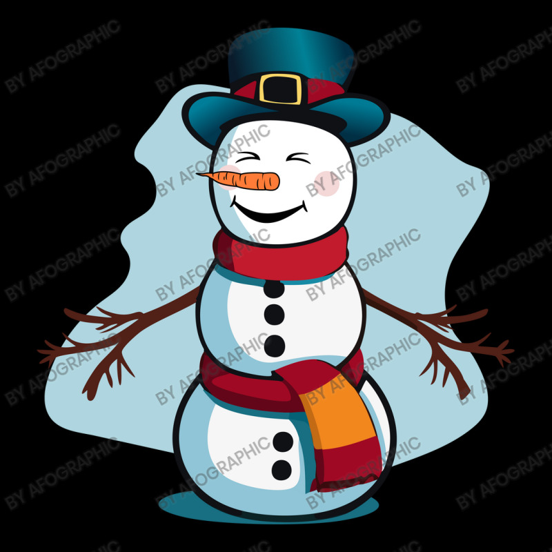 Happy Snowman Zipper Hoodie by afographic | Artistshot