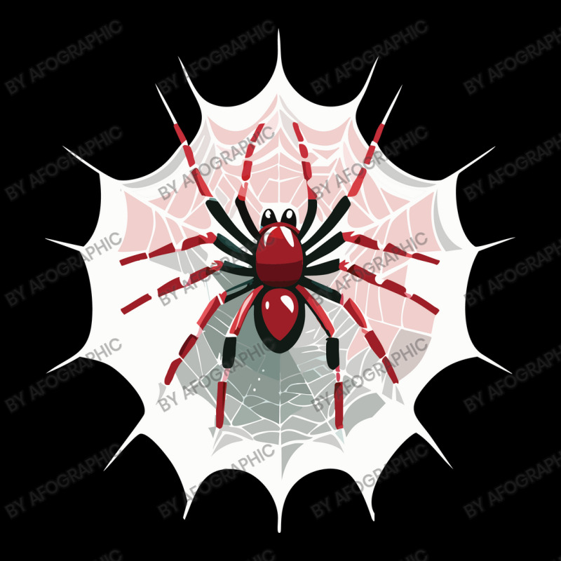 Red Wild Spider Object Graphic T-shirt by afographic | Artistshot