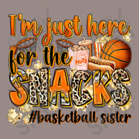 Im Just Here For The Snacks Basketball Sister Vintage T-shirt | Artistshot