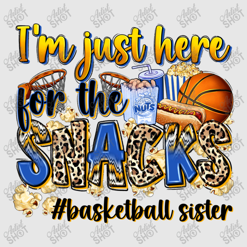 Im Just Here For The Snacks Basketball Sister Hoodie & Jogger Set | Artistshot